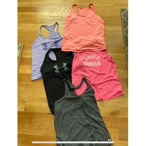 Size medium under armor tank bundle.